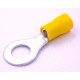 10 mm Insulated Ring Crimp (YELLOW)